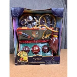 Harry Potter Quidditch Playset for 18 Inch Dolls Broomstick Snitch Hoops New